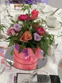 Country Garden Hatbox